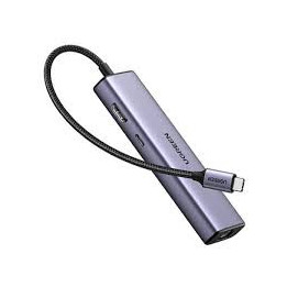 UGREEN 15598 6-in-1 USB-C Hub with HDMI, Gigabit LAN & PD Charging