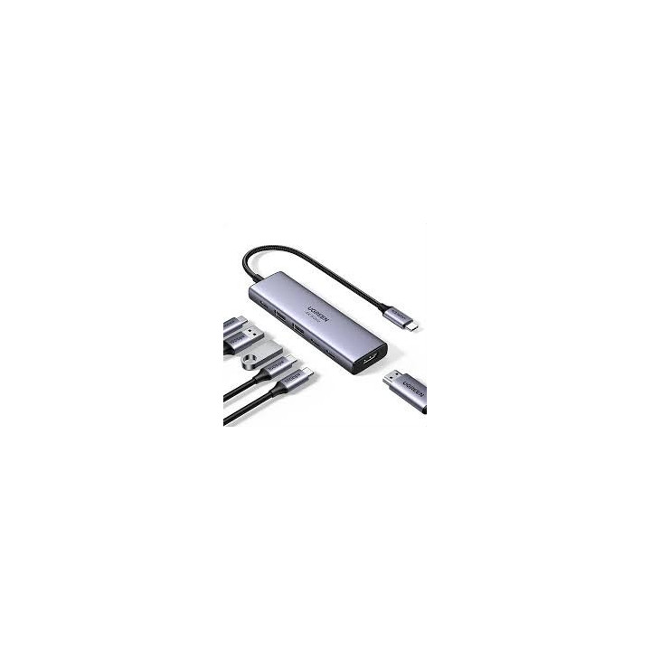UGREEN 35999 6-in-1 USB-C Hub with 4K 60Hz HDMI & PD Charging