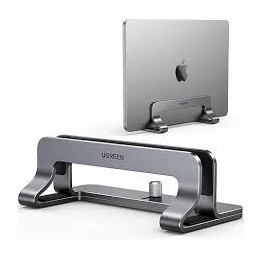 UGREEN 20471 Vertical Laptop Stand Adjustable Aluminum Desk Holder