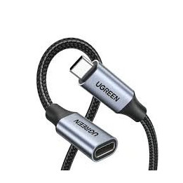 UGREEN 30205 USB-C Male to USB-C Female Extension Cable 1M Braided