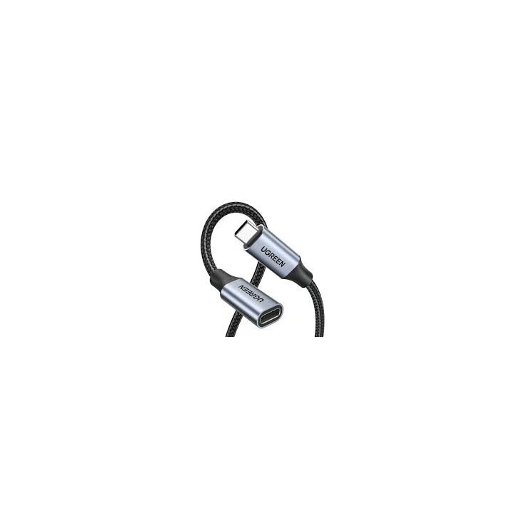 UGREEN 30205 USB-C Male to USB-C Female Extension Cable 1M Braided
