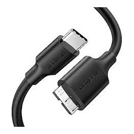 UGREEN 20103 USB-C to Micro-B 3.0 Cable 1M High-Speed HDD Cable