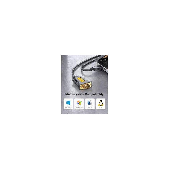 UGREEN 20222 USB to RS232 DB9 Serial Adapter Cable 2M