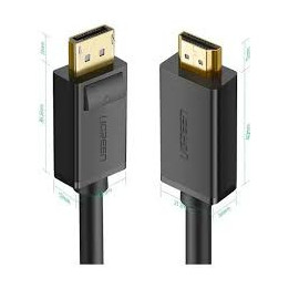 UGREEN 10203 DisplayPort to HDMI Cable 4K UHD 3M