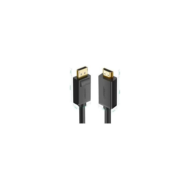 UGREEN 10203 DisplayPort to HDMI Cable 4K UHD 3M