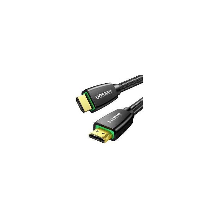 Ugreen 40411 HDMI to HDMI Male Braided Cable 3M – High-Speed 4K HDMI Cable