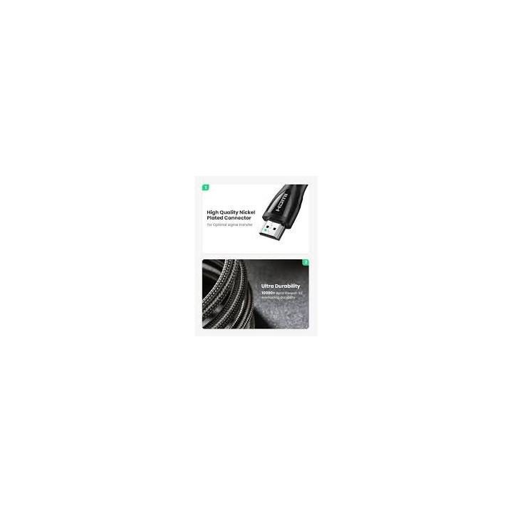 UGREEN 80404 HDMI 2.1 8K Braided Cable 3M