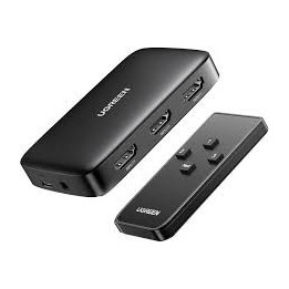 UGREEN 80125 3-in-1 HDMI Switch 4K Support